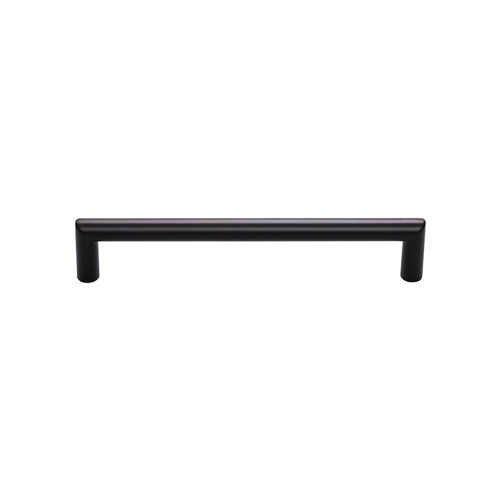 Top Knobs - Kinney Pull 6 5/16 Inch (c-c) Flat Black - Flat Black