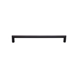 Top Knobs - Kinney Pull 8 13/16 Inch (c-c) Flat Black - Flat Black