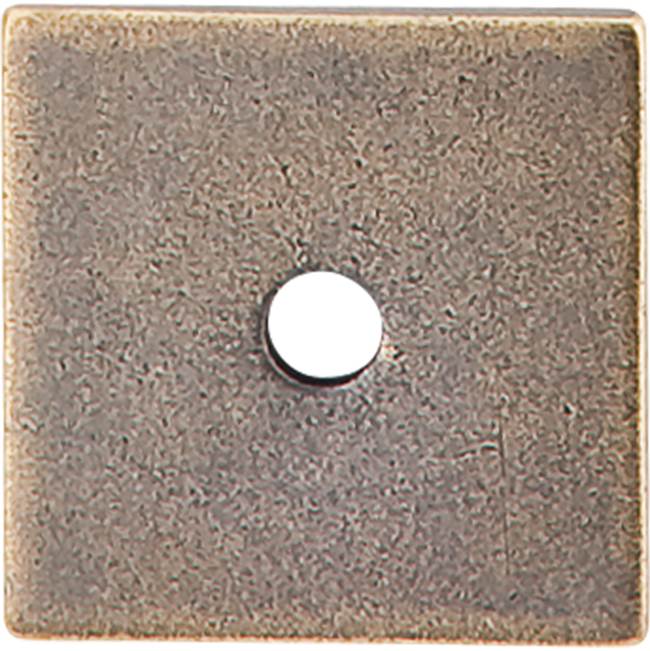 Top Knobs - Square Backplate 1 Inch German Bronze - German Bronze