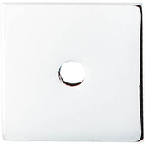 Top Knobs - Square Backplate 1 Inch Polished Chrome - Polished Chrome