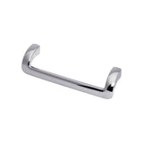 Top Knobs - Kentfield Pull 5 1/16 Inch (c-c) Polished Chrome - Polished Chrome