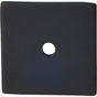 Top Knobs - Square Backplate 1 1/4 Inch Flat Black - Flat Black