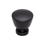 Top Knobs - Allendale Knob 1 1/8 Inch Flat Black - Flat Black