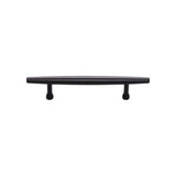 Top Knobs - Allendale Pull 3 3/4 Inch (c-c) Flat Black - Flat Black