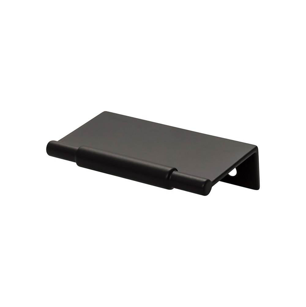 Top Knobs - Crestview Tab Pull 2 Inch (c-c) Flat Black - Flat Black