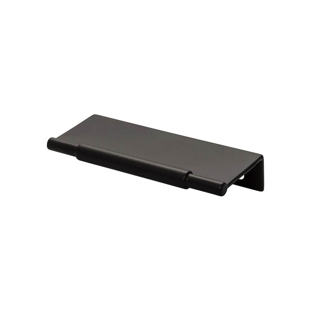 Top Knobs - Crestview Tab Pull 3 Inch (c-c) Flat Black - Flat Black