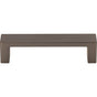 Top Knobs - Modern Metro Pull 3 3/4 Inch (c-c) Ash Gray - Ash Gray