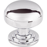 Top Knobs - Ellis Knob 1 1/4 Inch Polished Chrome - Polished Chrome