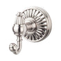 Top Knobs - Tuscany Bath Double Hook  Brushed Satin Nickel - Brushed Satin Nickel