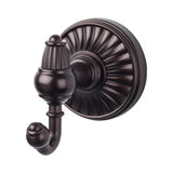 Top Knobs - Tuscany Bath Double Hook  Oil Rubbed Bronze - Oil Rubbed Bronze