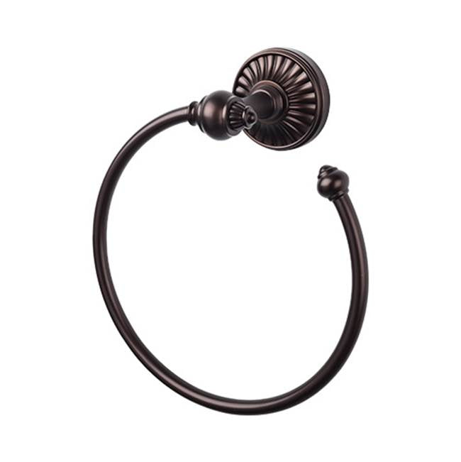 Top Knobs - Tuscany Bath Ring  Oil Rubbed Bronze - Oil Rubbed Bronze