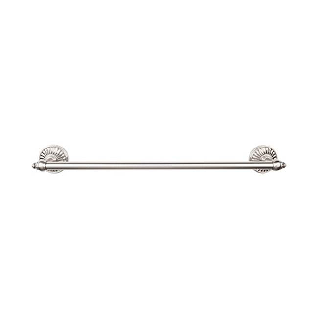 Top Knobs - Tuscany Bath Towel Bar 18 Inch Single Brushed Satin Nickel - Brushed Satin Nickel