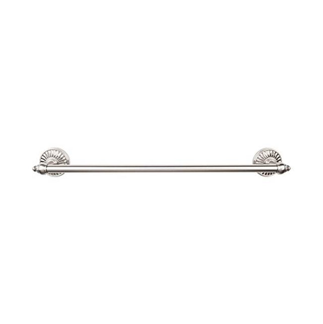 Top Knobs - Tuscany Bath Towel Bar 18 Inch Single Brushed Satin Nickel - Brushed Satin Nickel