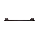 Top Knobs - Tuscany Bath Towel Bar 18 Inch Single Oil Rubbed Bronze - Oil Rubbed Bronze