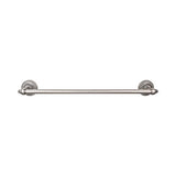 Top Knobs - Tuscany Bath Towel Bar 18 Inch Single Antique Pewter - Pewter Antique