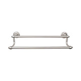 Top Knobs - Tuscany Bath Towel Bar 18 Inch Double Brushed Satin Nickel - Brushed Satin Nickel