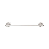Top Knobs - Tuscany Bath Towel Bar 24 Inch Single Brushed Satin Nickel - Brushed Satin Nickel