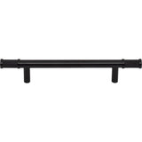 Top Knobs - Burnham Pull 5 1/16 Inch (c-c) Flat Black - Flat Black