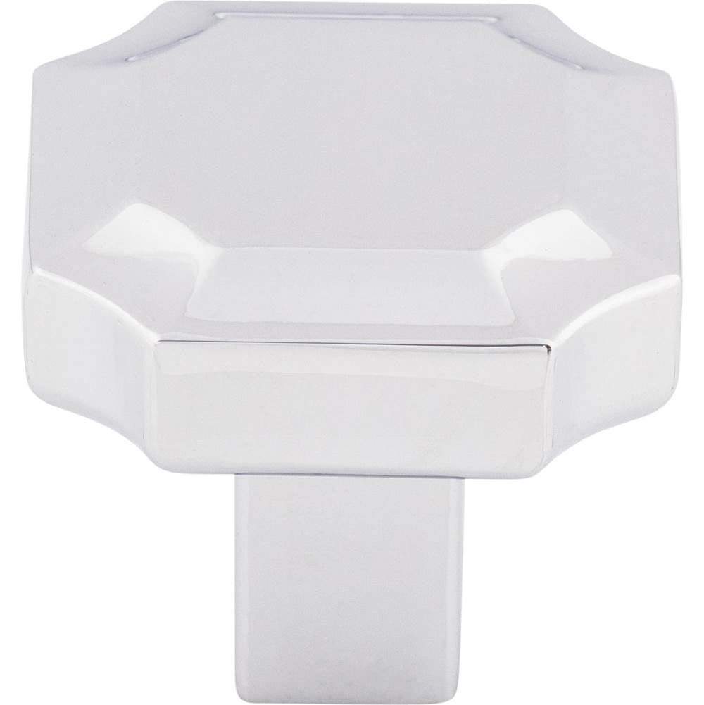 Top Knobs - Davenport Knob 1 1/4 Inch Polished Chrome - Polished Chrome
