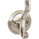 Top Knobs - Reeded Hook 3 1/8 Inch Brushed Satin Nickel - Brushed Satin Nickel