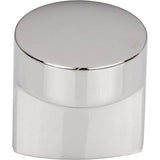 Top Knobs - Hartridge Knob 1 1/4 Inch Polished Chrome - Polished Chrome