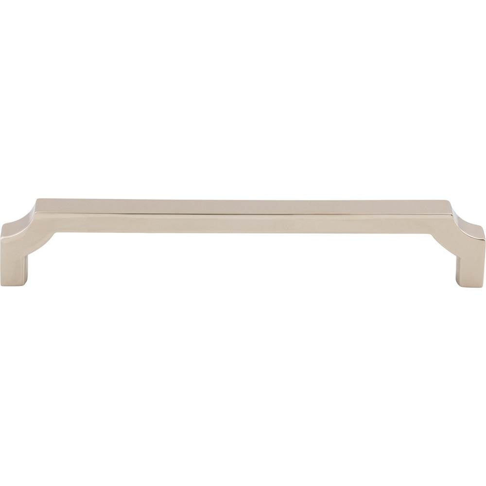 Top Knobs - Davenport Pull 6 5/16 Inch (c-c) Polished Nickel - Polished Nickel