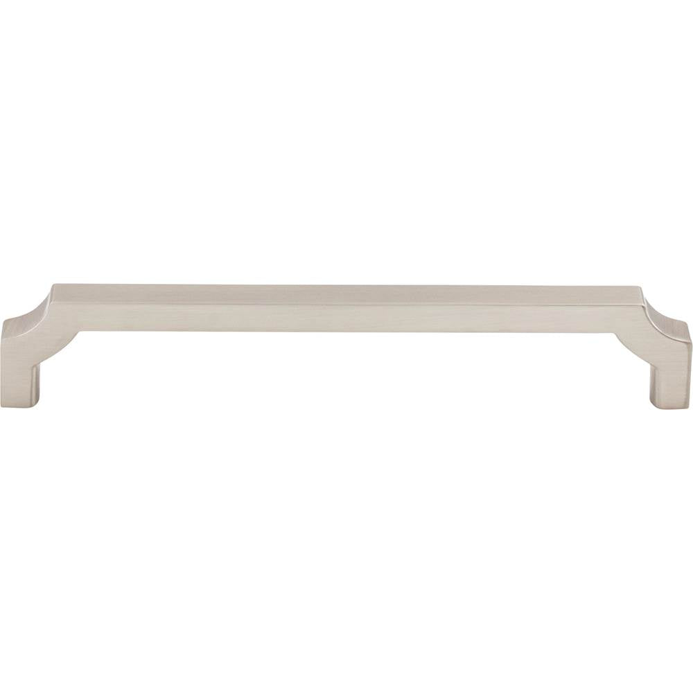 Top Knobs - Davenport Pull 6 5/16 Inch (c-c) Brushed Satin Nickel - Brushed Satin Nickel