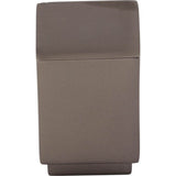 Top Knobs - Linear Square Knob 3/4 Inch Ash Gray - Ash Gray
