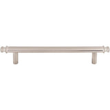 Top Knobs - Julian Pull 5 1/16 Inch (c-c) Brushed Satin Nickel - Brushed Satin Nickel