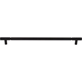 Top Knobs - Prestwick Appliance Pull 18 Inch (c-c) Flat Black - Flat Black