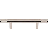 Top Knobs - Burnham Pull 3 3/4 Inch (c-c) Polished Nickel - Polished Nickel