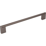 Princetonian Bar Pull 8 13/16 Inch (c-c) Brushed Satin Nickel