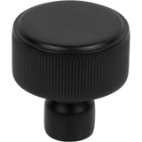 Top Knobs - Dempsey Round Knob 1 1/4 Inch Flat Black - Flat Black