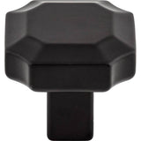 Top Knobs - Davenport Knob 1 1/4 Inch Flat Black - Flat Black