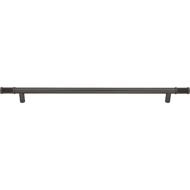 Top Knobs - Burnham Appliance Pull 18 Inch (c-c) Ash Gray - Ash Gray