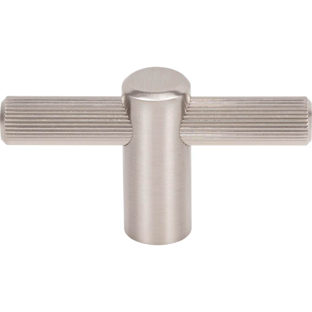 Top Knobs - Dempsey T-Knob 2 1/2 Inch Brushed Satin Nickel - Brushed Satin Nickel
