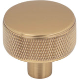 Top Knobs - Burnham Round Knob 1 1/4 Inch Honey Bronze - Honey Bronze