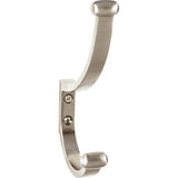 Top Knobs - Hillmont Hook 6 1/8 Inch Brushed Satin Nickel - Brushed Satin Nickel