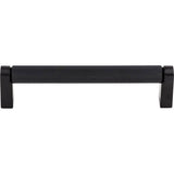 Top Knobs - Amwell Bar Pull 5 1/16 Inch (c-c) Flat Black - Flat Black