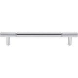 Top Knobs - Prestwick Pull 6 5/16 Inch (c-c) Polished Chrome - Polished Chrome
