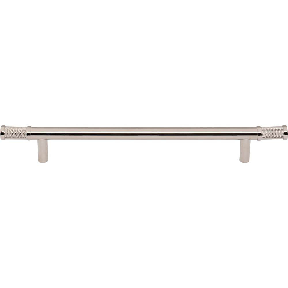 Top Knobs - Burnham Pull 7 9/16 Inch (c-c) Polished Nickel - Polished Nickel