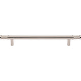 Top Knobs - Burnham Pull 7 9/16 Inch (c-c) Polished Nickel - Polished Nickel
