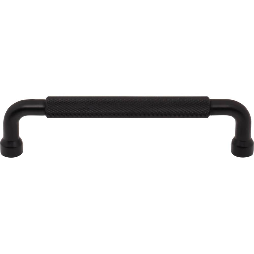 Top Knobs - Garrison Pull 5 1/16 Inch (c-c) Flat Black - Flat Black