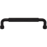 Top Knobs - Garrison Pull 5 1/16 Inch (c-c) Flat Black - Flat Black