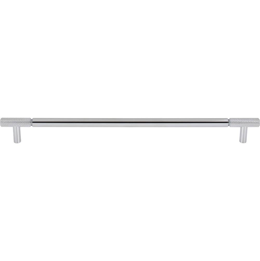 Top Knobs - Prestwick Pull 12 Inch (c-c) Polished Chrome - Polished Chrome