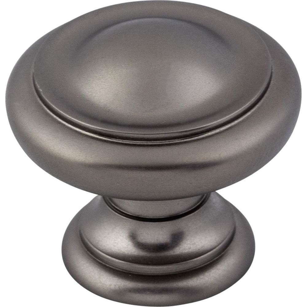 Top Knobs - Dome Knob 1 1/8 Inch Ash Gray - Ash Gray