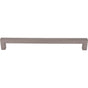 Top Knobs - Square Bar Appliance Pull 18 Inch Ash Gray - Ash Gray