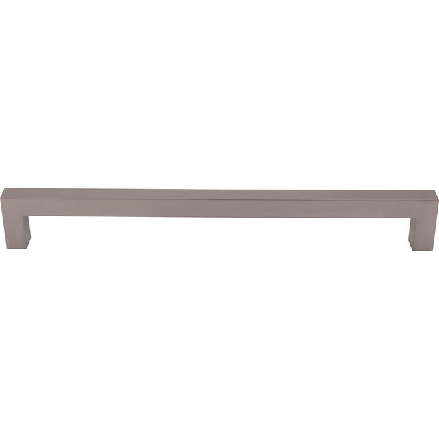 Top Knobs - Square Bar Appliance Pull 12 Inch (c-c) Ash Gray - Ash Gray
