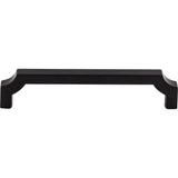 Top Knobs - Davenport Pull 5 1/16 Inch (c-c) Flat Black - Flat Black