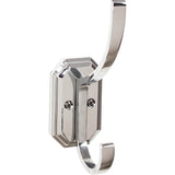 Top Knobs - Emerald Hook 6 1/4 Inch Polished Chrome - Polished Chrome